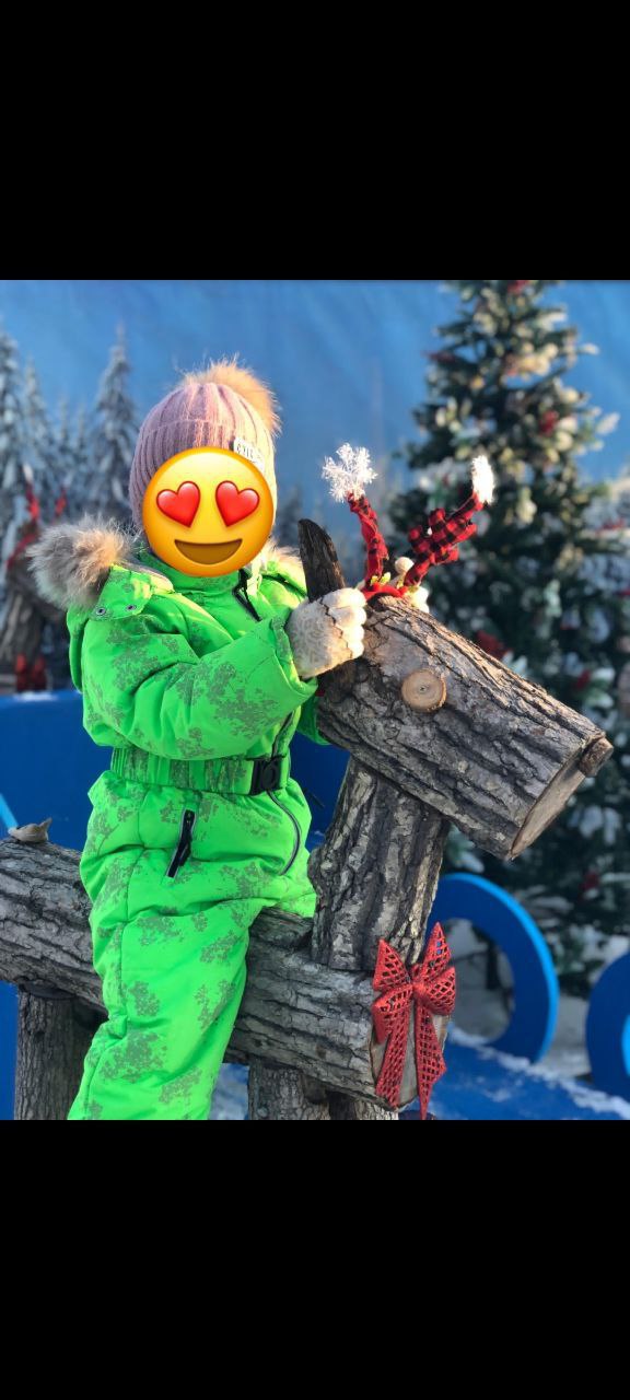 Тёплый зимний комбинезон для девочки - Товары для детей в Владивосток