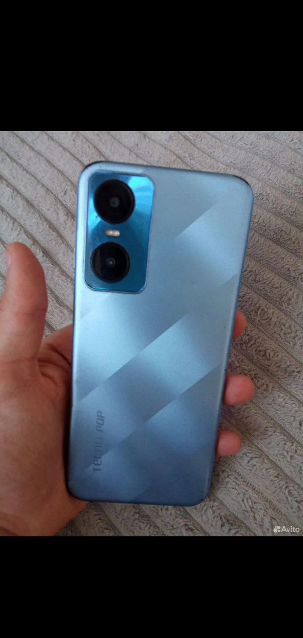 Продаю TECNO POP 6 Pro голубой - частное объявление в Кемерово