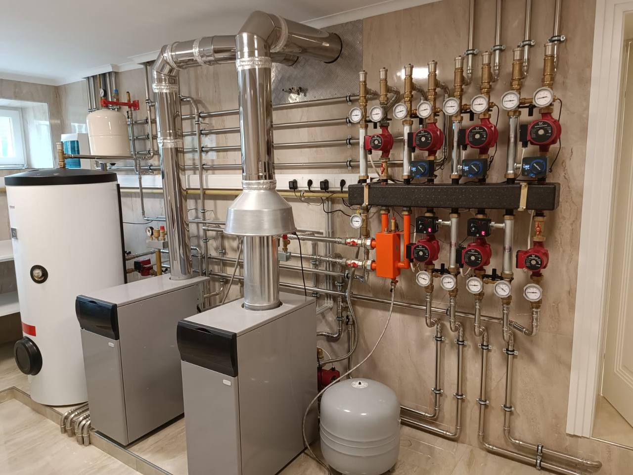 Монтаж отопления, водоснабжения и канализации - частное объявление в Москва