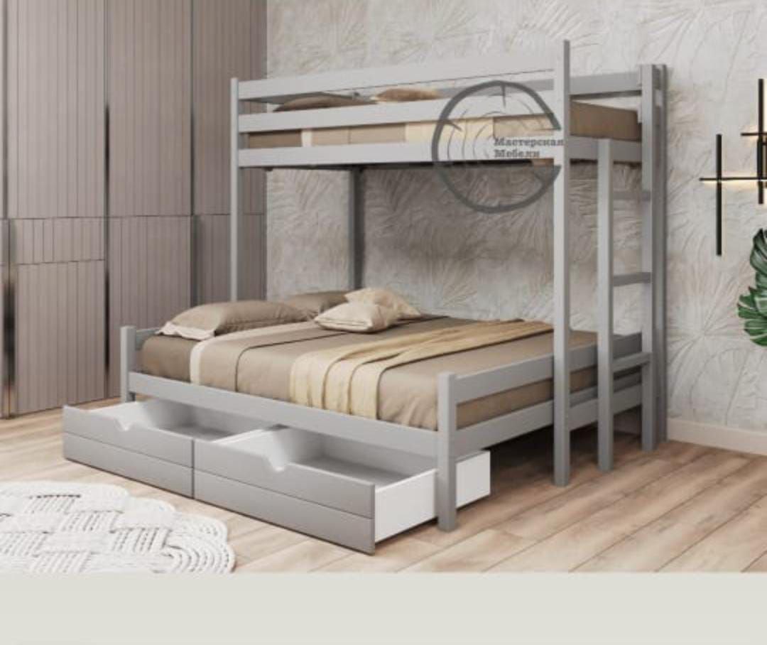 Кровати из массива сибирской сосны - Для дома и дачи в Новосибирск - фото 3