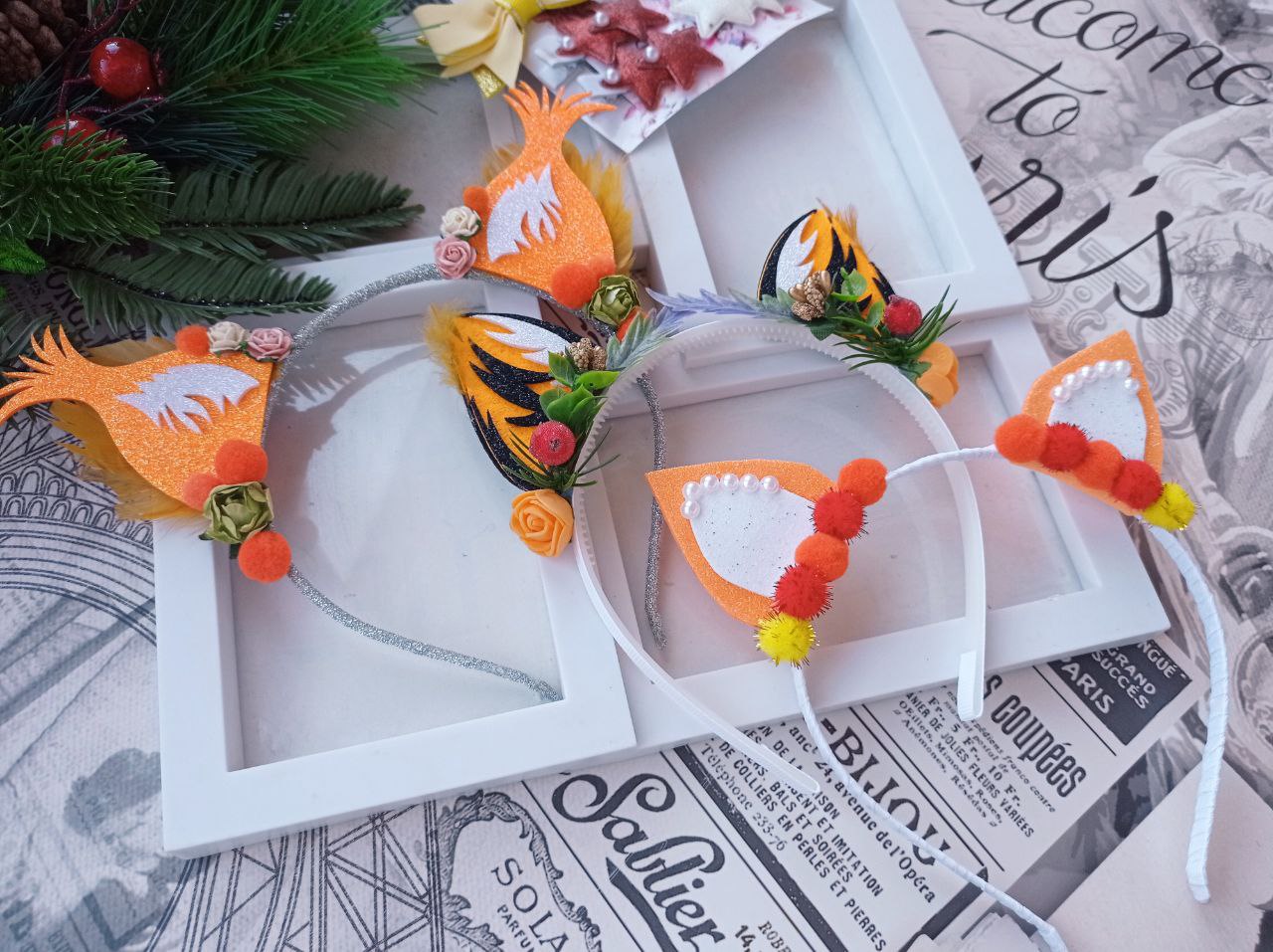 Бантики и аксессуары ручной работы к Новому Году - Хобби и отдых в Новосибирск - фото 3