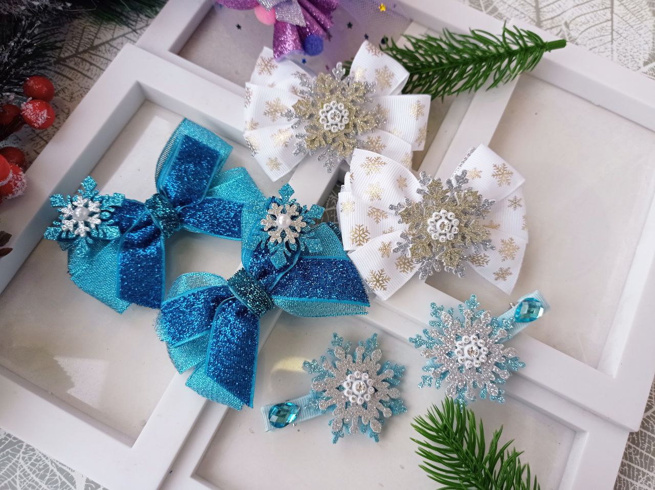 Бантики и аксессуары ручной работы к Новому Году - Хобби и отдых в Новосибирск - фото 5