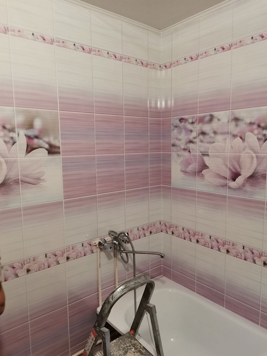 Отделка ванных комнат ПВХ панелями - Услуги в Белгородская область - фото 2