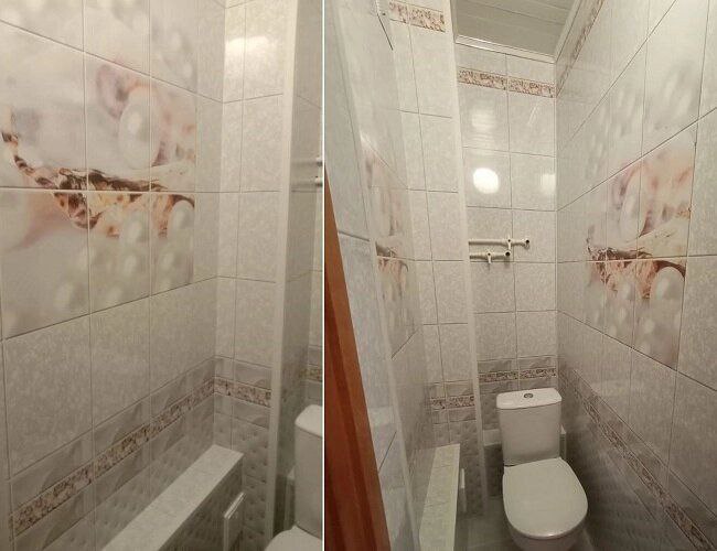 Отделка ванных комнат ПВХ панелями - Услуги в Белгородская область - фото 4