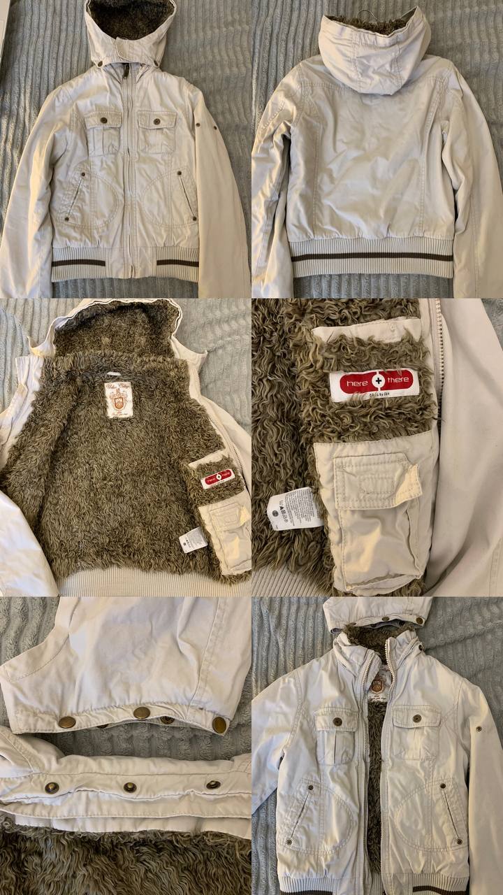 Винтажная куртка молочного цвета - частное объявление в Москва