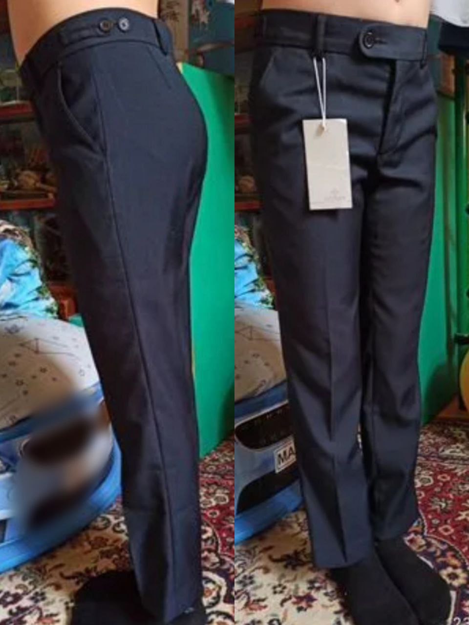 Брюки классические новые синие - Одежда в Москва
