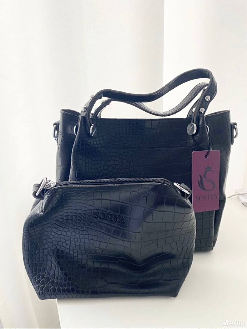 Сумка новая с косметичкой - Одежда в Москва