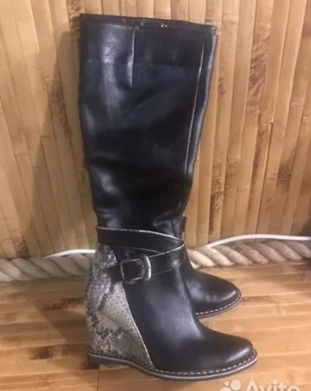 Итальянские сапоги Laura Potti - Одежда в Москва