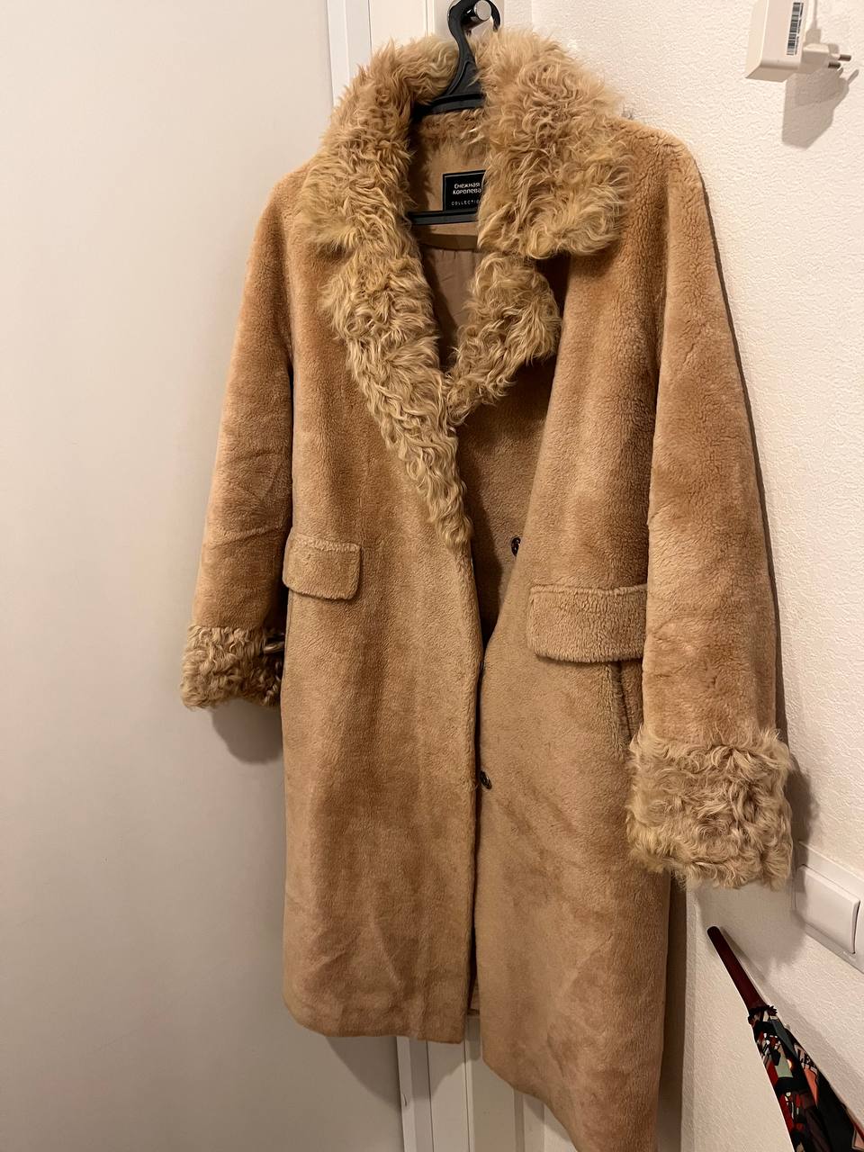 Шуба из натуральной овчины снежная королева - Одежда в Москва