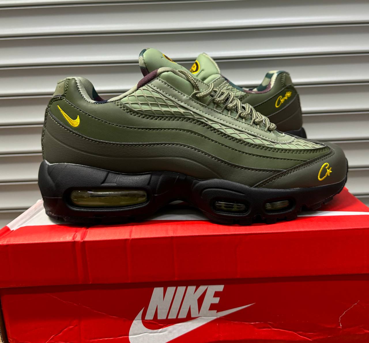 Кроссовки Nike Air Max 95 SP Corteiz Sequoia - Одежда в Екатеринбург - фото 4