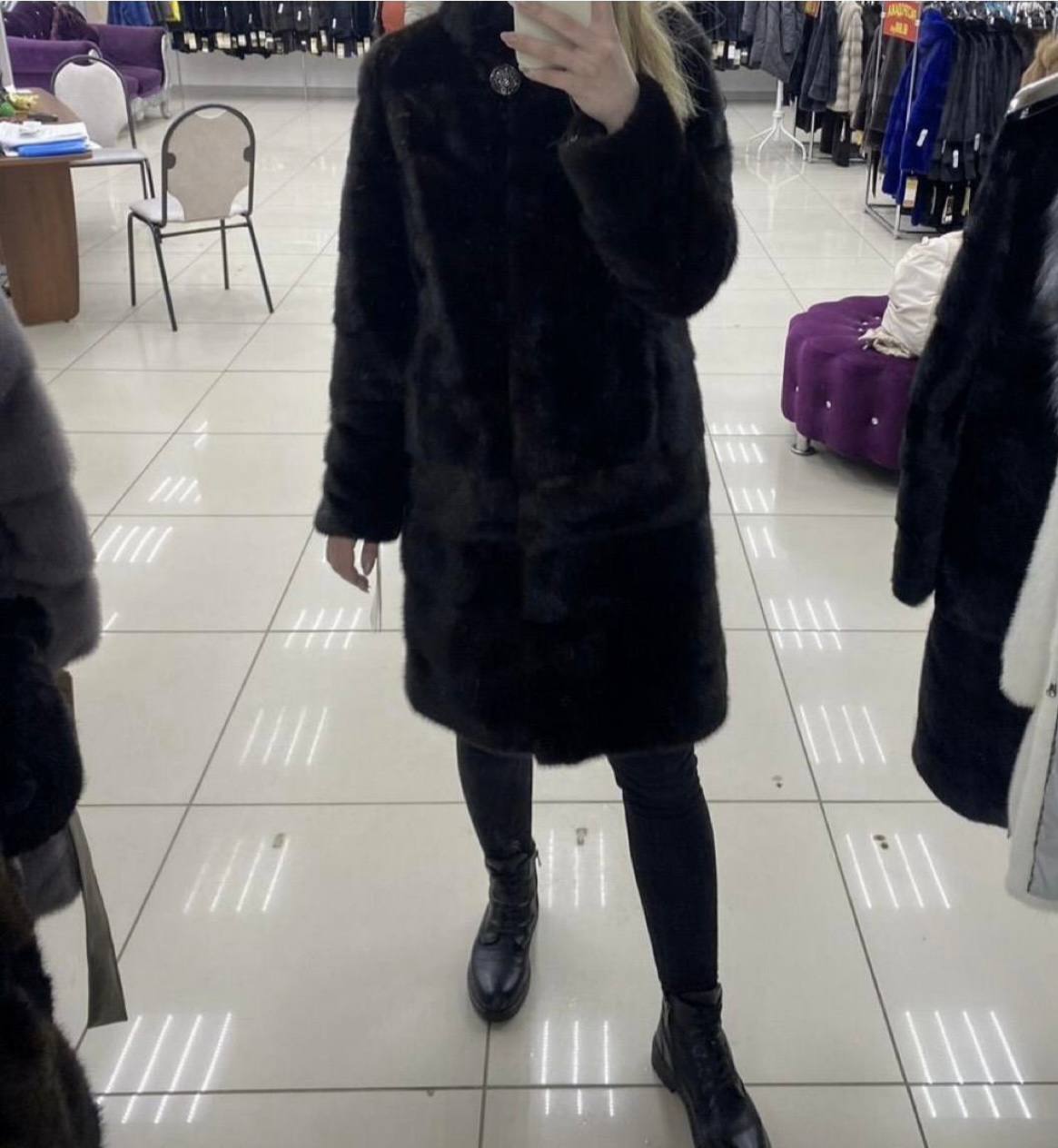 Продаю норковую шубу - Одежда в Томск - фото 4