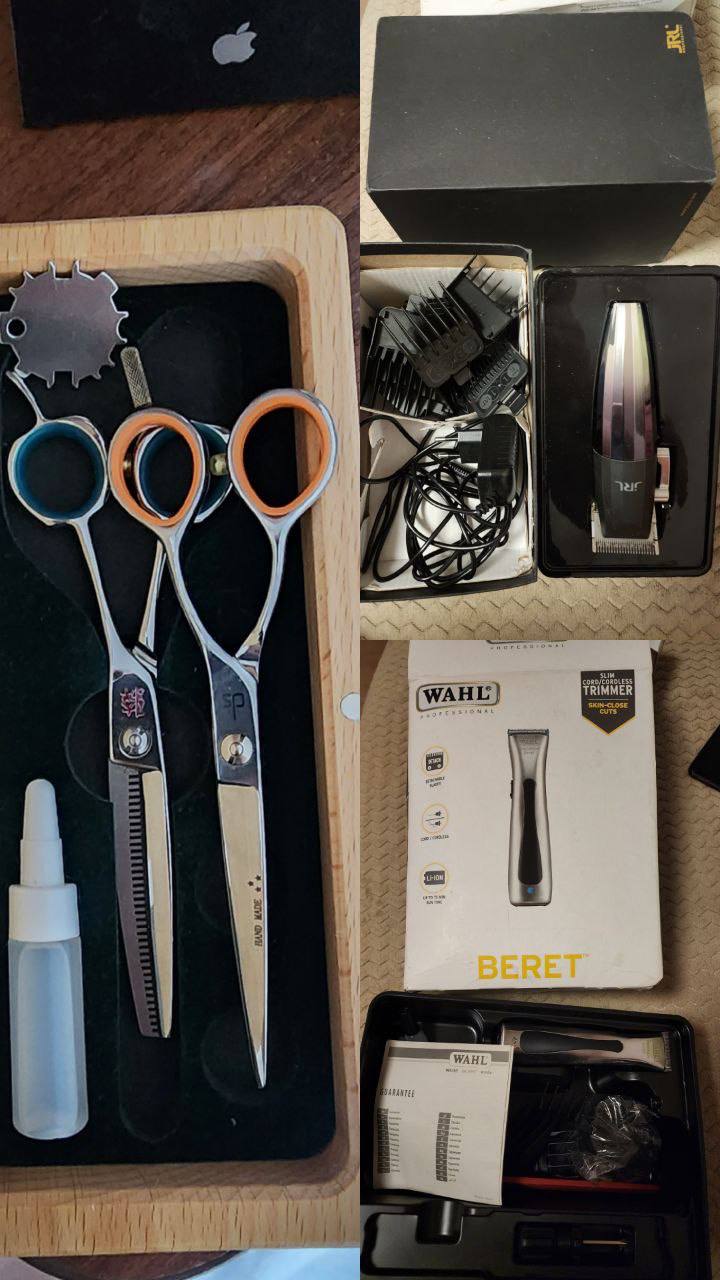Продажа машинки для стрижки, триммера и ножниц - частное объявление в Владикавказ