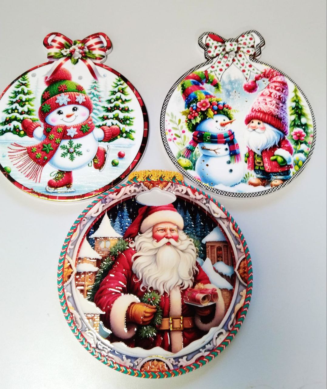 Подставка под горячее керамическая с Дедом Морозом - Для дома и дачи в Москва