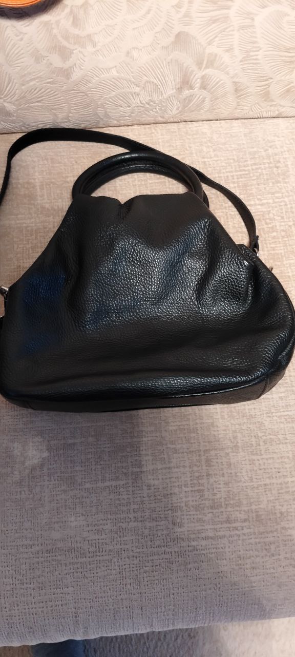 Сумка натуральная кожа черная - частное объявление в Железногорск