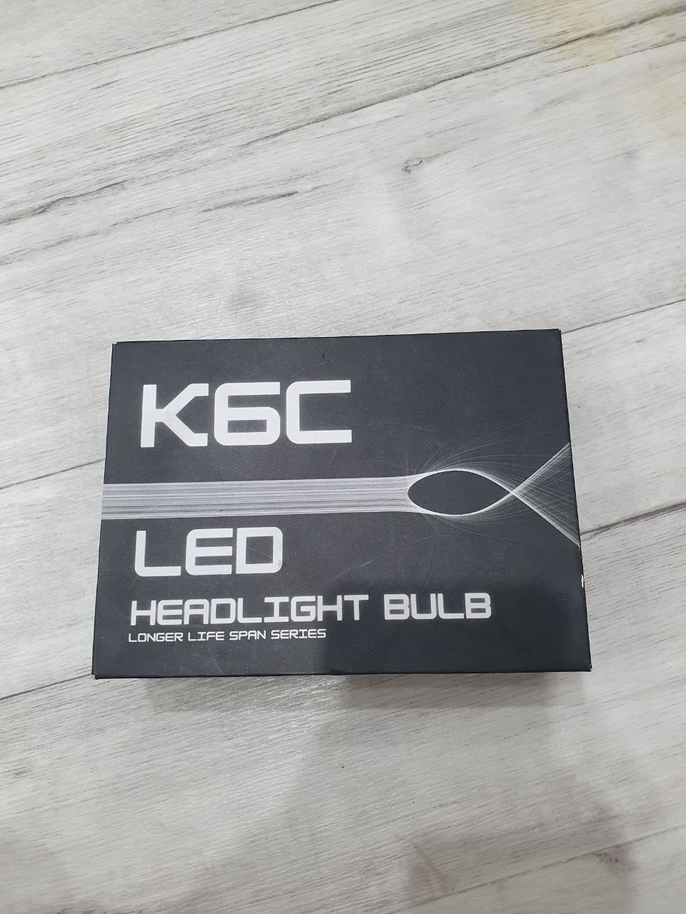 Лед лампы K6C цоколь h7 - Авто в Батайск - фото 1