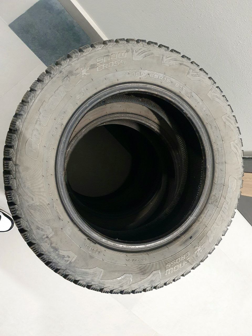 Зимняя резина Cordiant snow cross 195/65 r15 - Авто в Батайск - фото 1