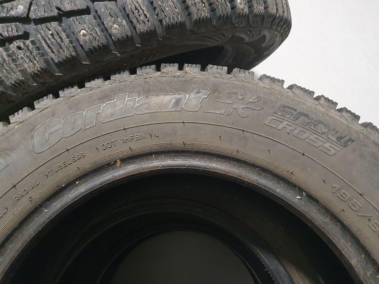 Зимняя резина Cordiant snow cross 195/65 r15 - Авто в Батайск - фото 4