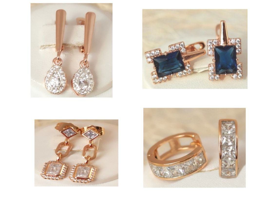 Серьги и кольца бижутерные - Хобби и отдых в Тверь - фото 4