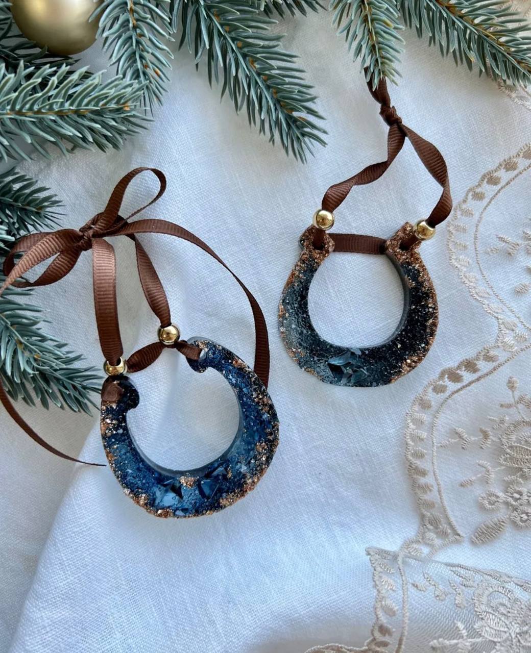 Ёлочные игрушки из эпоксидной смолы - Хобби и отдых в Новороссийск - фото 2