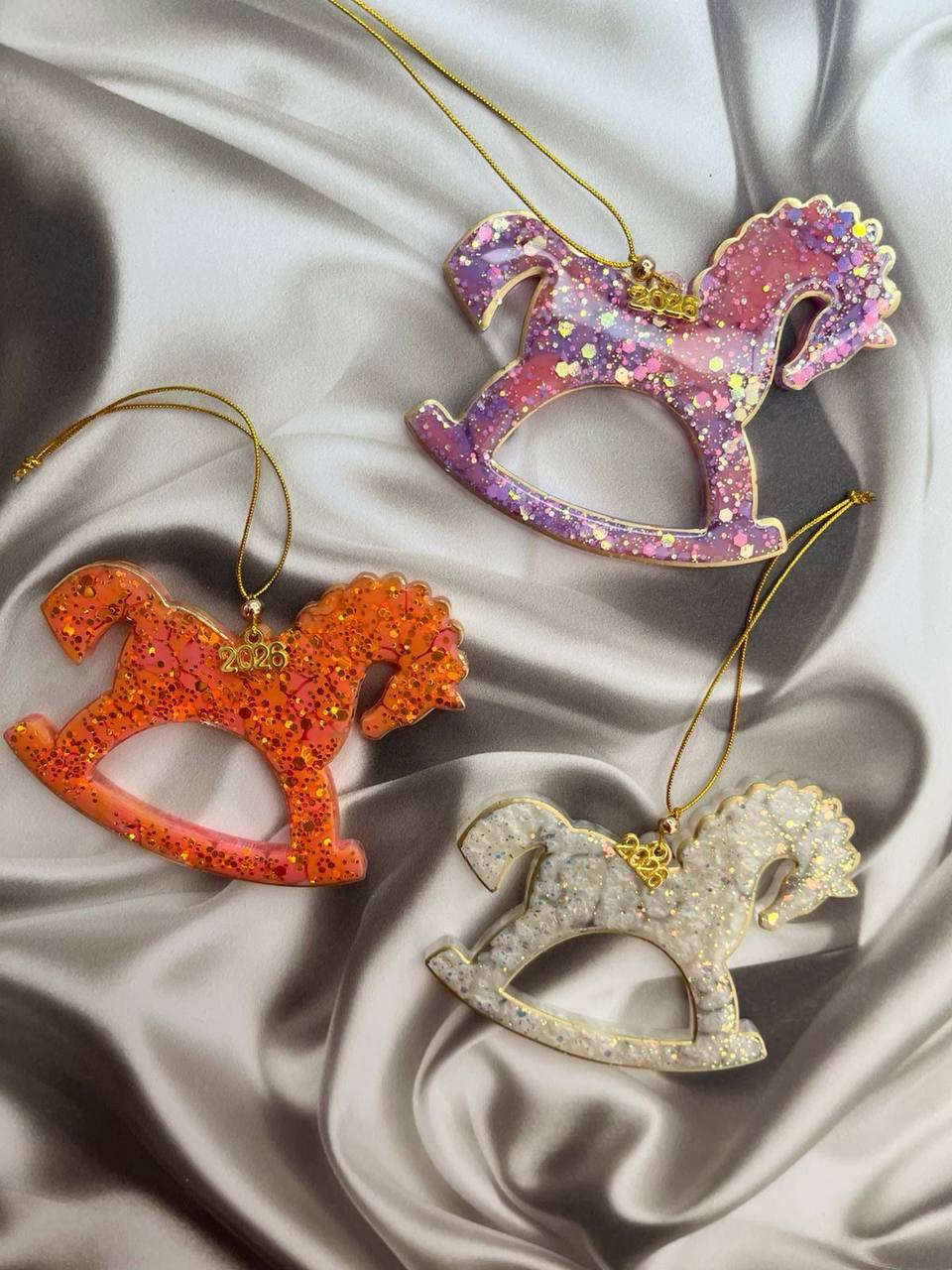 Ёлочные игрушки из эпоксидной смолы - Хобби и отдых в Новороссийск - фото 3