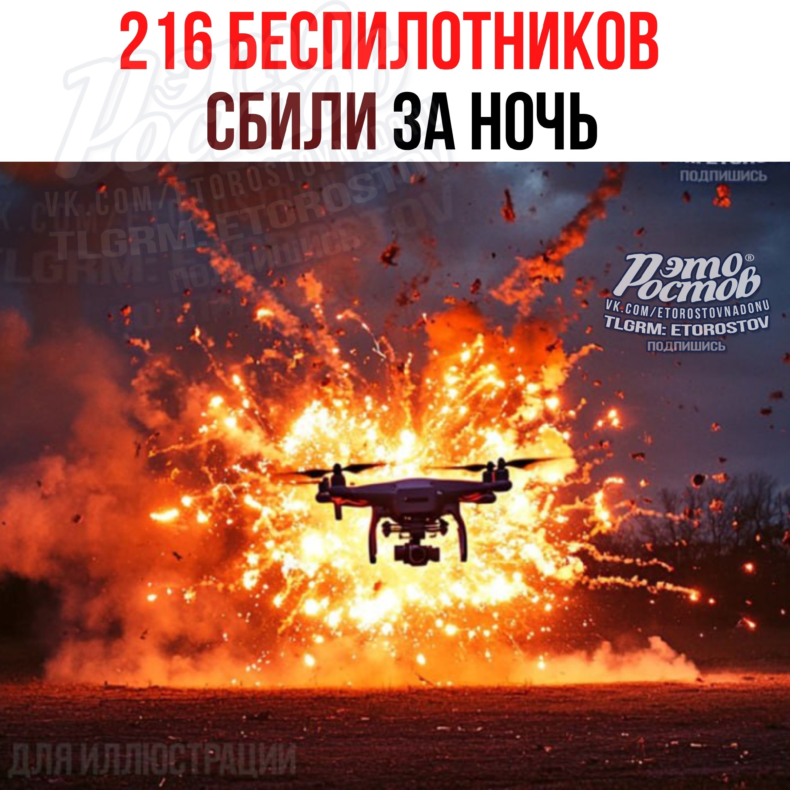 Новости о сбитых БПЛА и последствиях атак - Хобби и отдых в Ростов-на-Дону