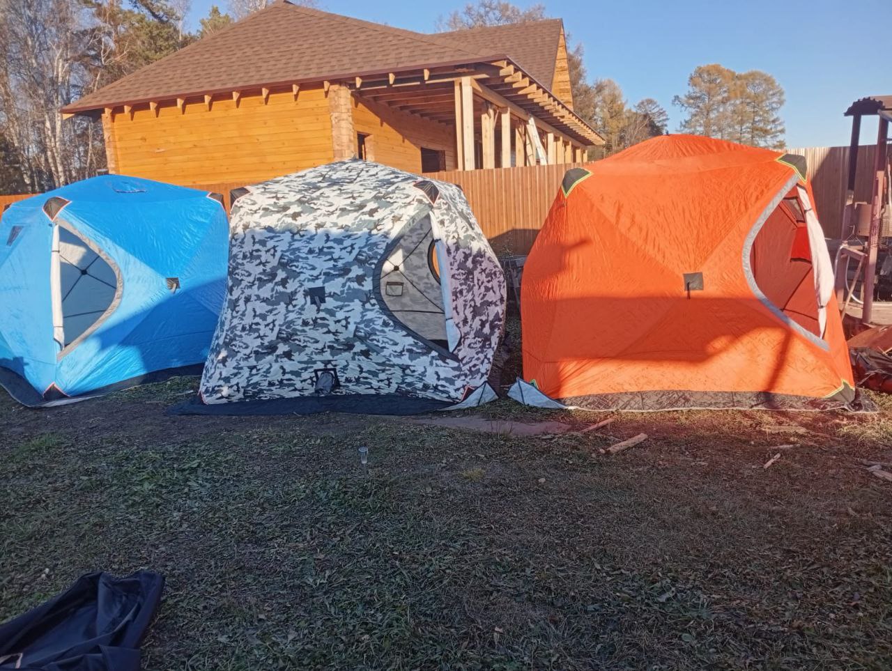 Трёхслойные палатки для зимней рыбалки - частное объявление в Норильск, Дудинка