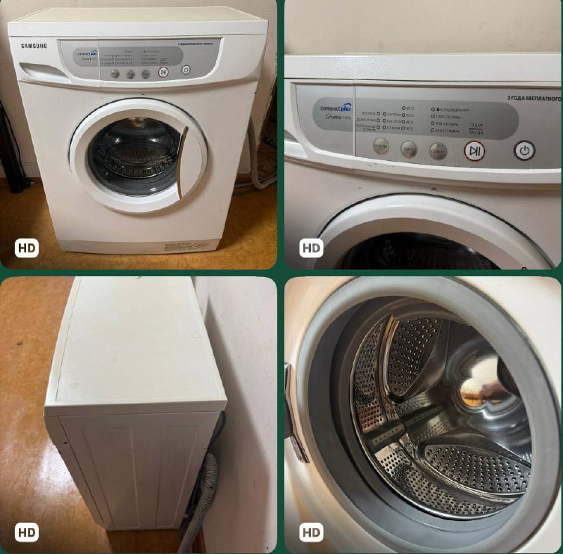 Стиральная машинка Samsung Compact 4кг узкая - Для дома и дачи в Якутск