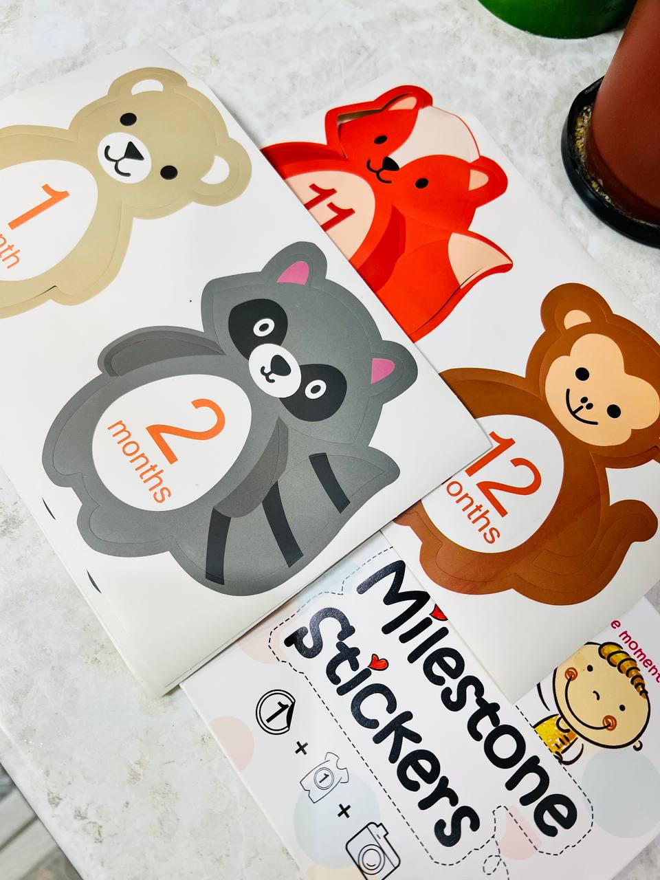 Наклейки для новорожденных по месяцам - частное объявление в Якутск