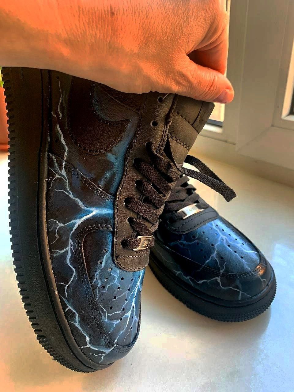 Кастомные Nike Air Force 1 - Одежда в Краснодар - фото 4