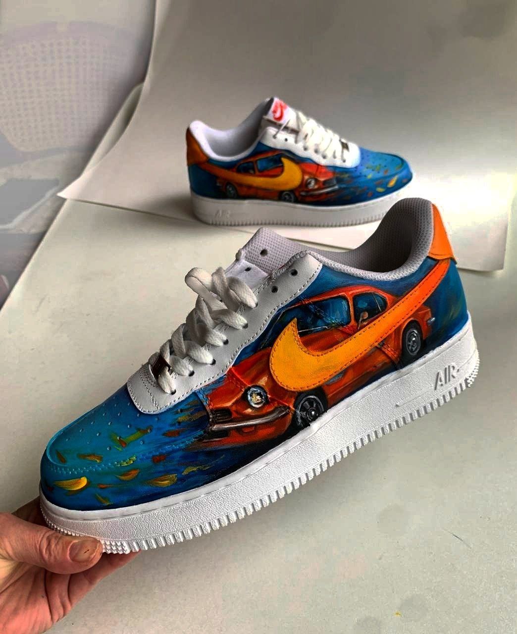 Кастомные Nike Air Force 1 - Одежда в Краснодар - фото 5