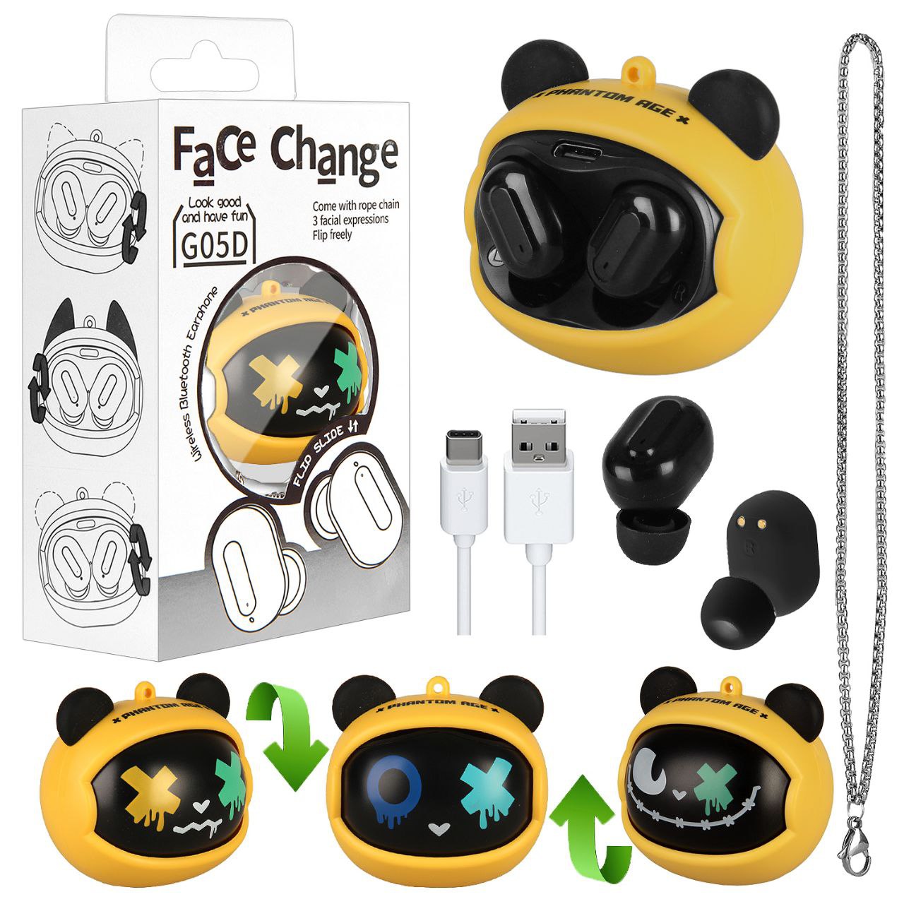 Наушники Детские Face Ghange - Электроника в Тамбов - фото 3