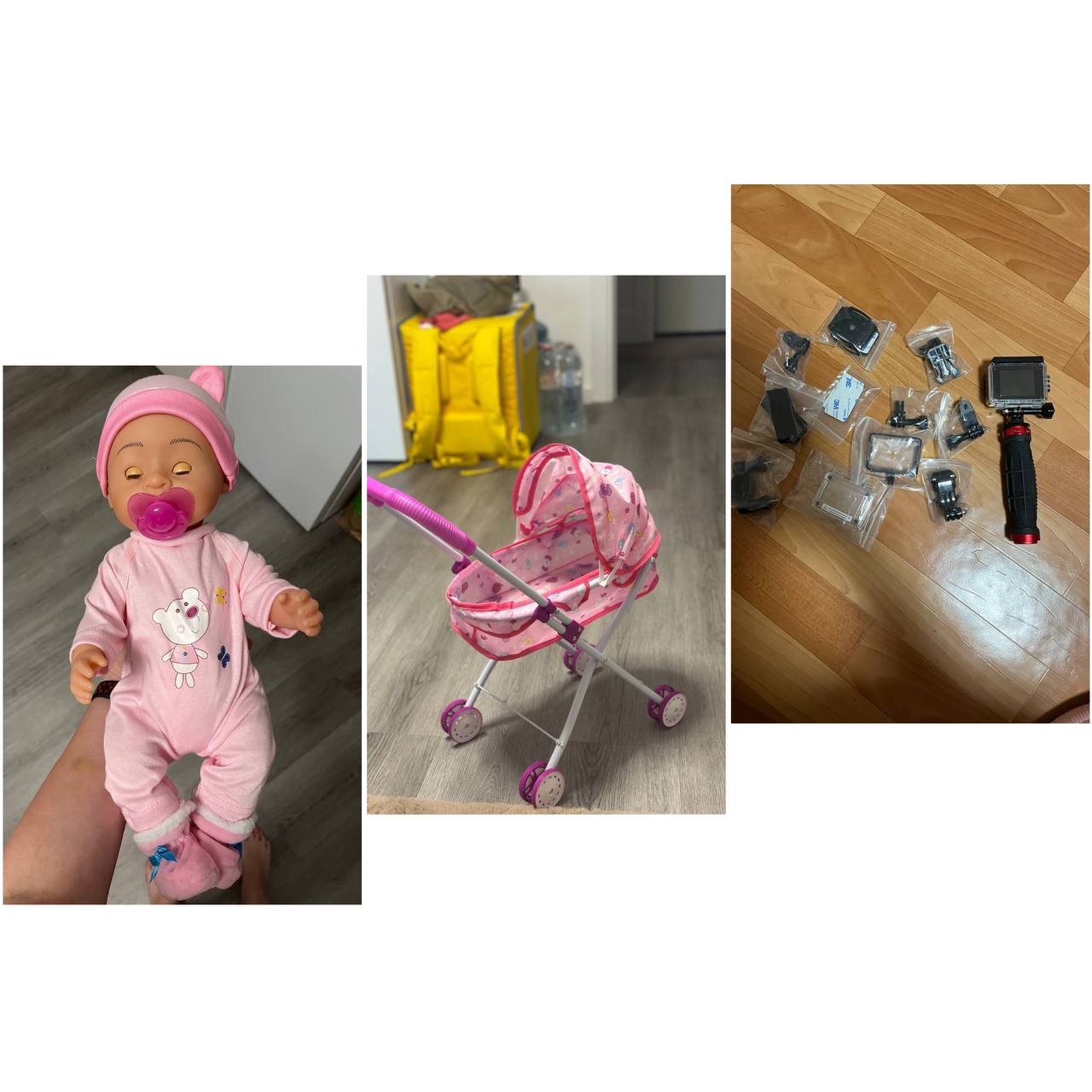 Продажа куклы Амели и камеры SJCAM SJ4000 - Товары для детей в Санкт-Петербург