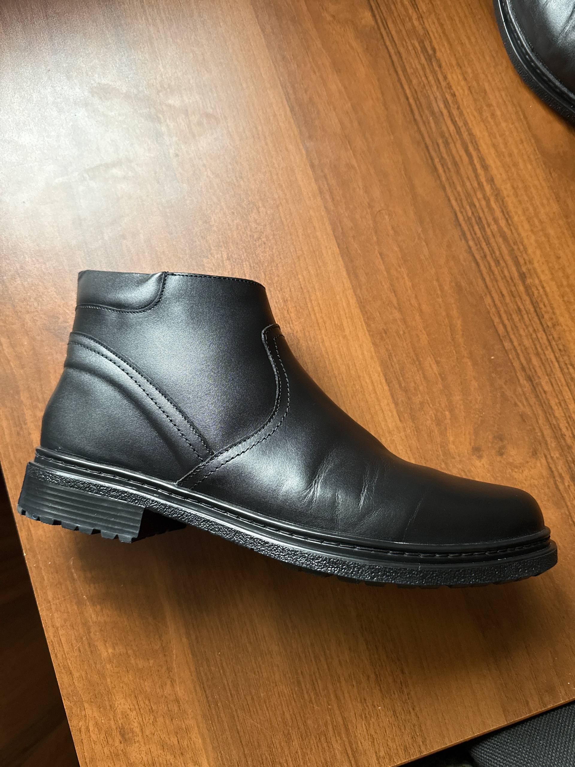 Полуботинки офисные зимние - частное объявление в Санкт-Петербург