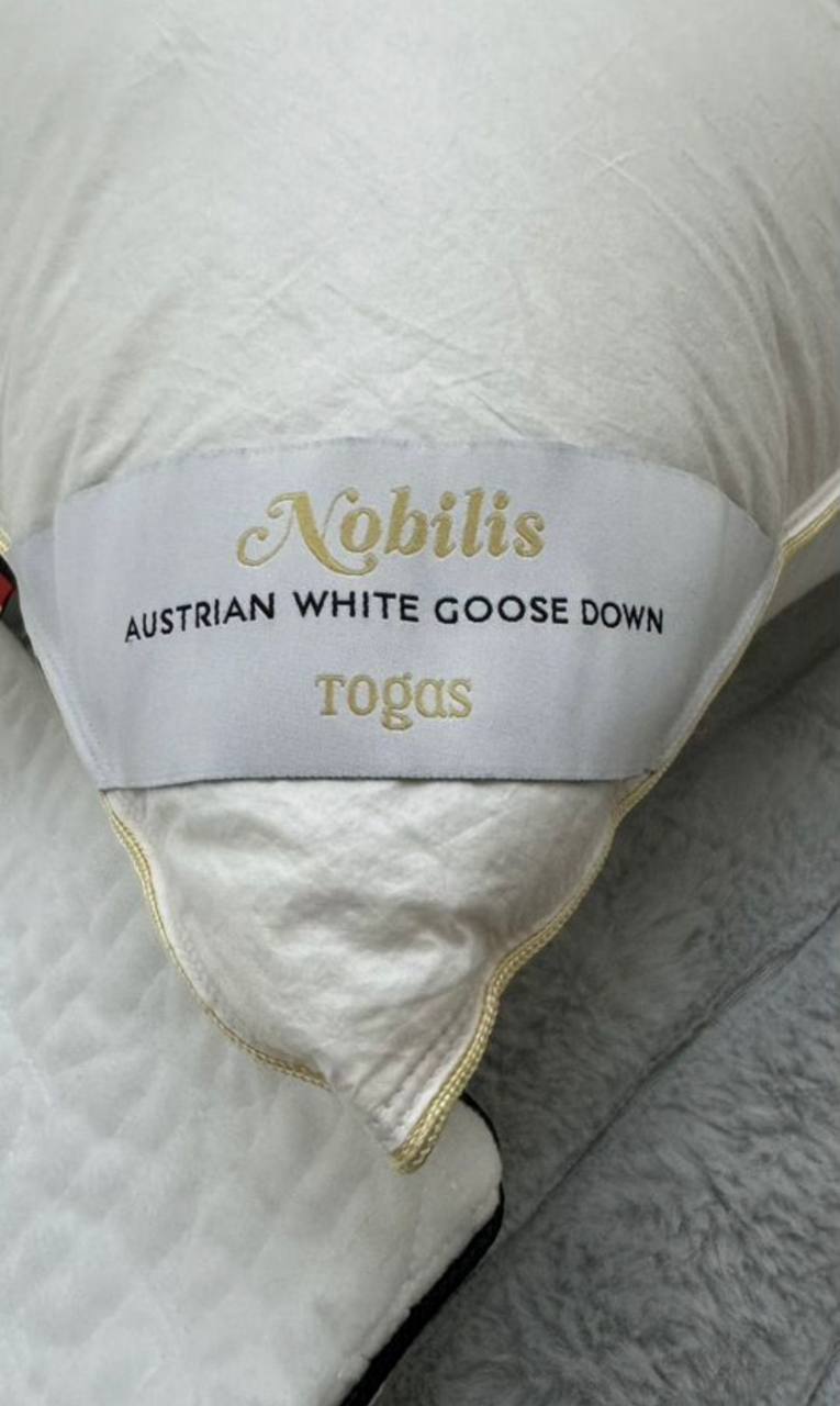 Белый австрийский гусиный пух подушка 70х70 - Для дома и дачи в Санкт-Петербург - фото 3