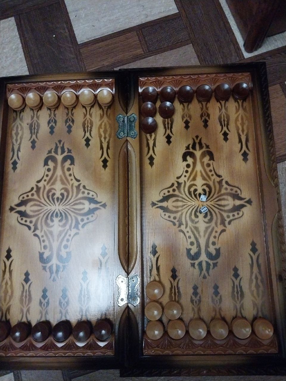 Нарды тюремные резные ручной работы - Хобби и отдых в Барнаул - фото 2