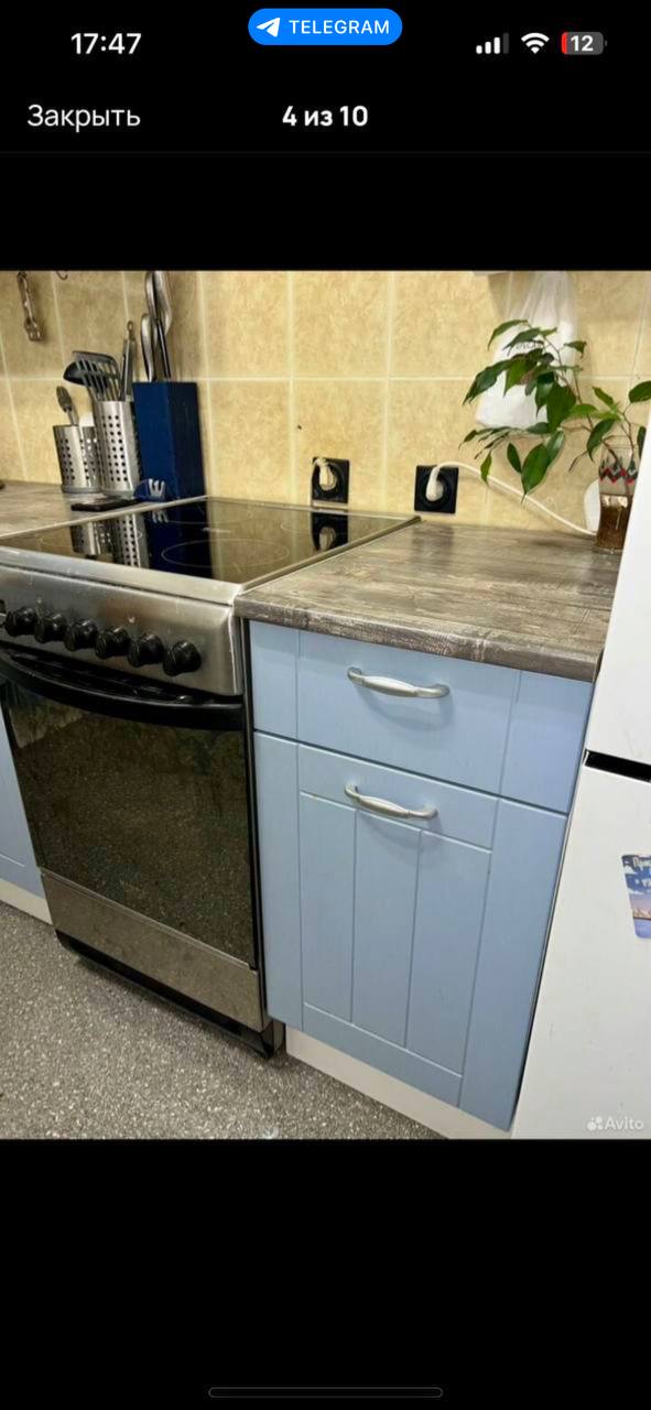 Кухонный гарнитур Кантри голубого цвета - Для дома и дачи в Балашиха - фото 4