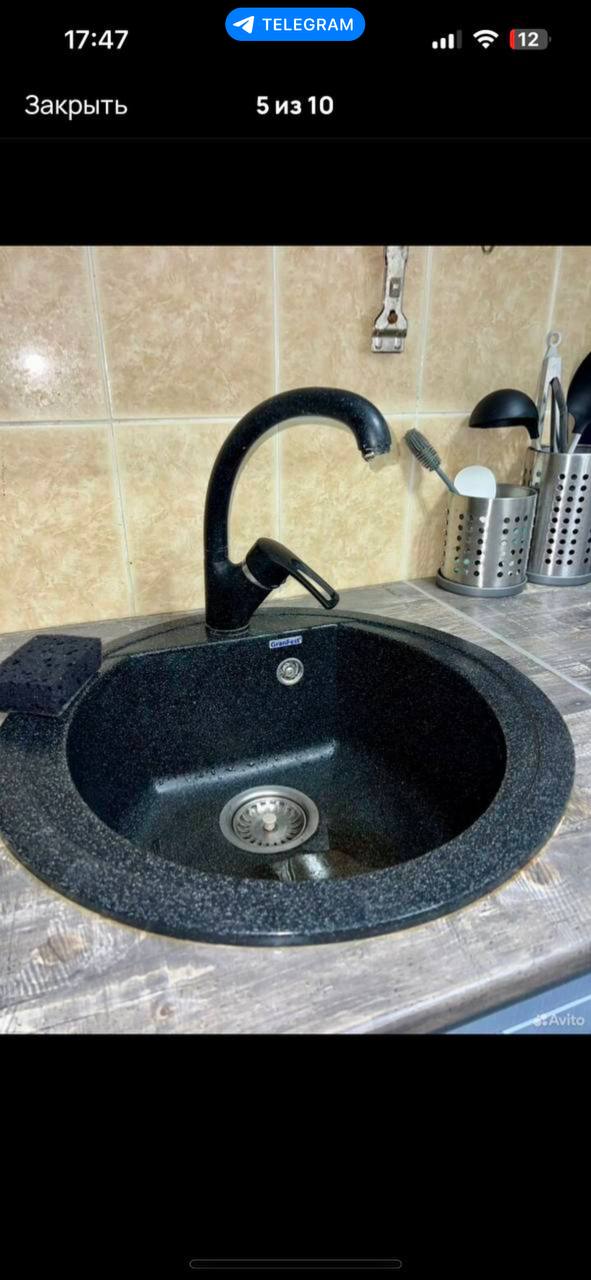 Кухонный гарнитур Кантри голубого цвета - Для дома и дачи в Балашиха - фото 5