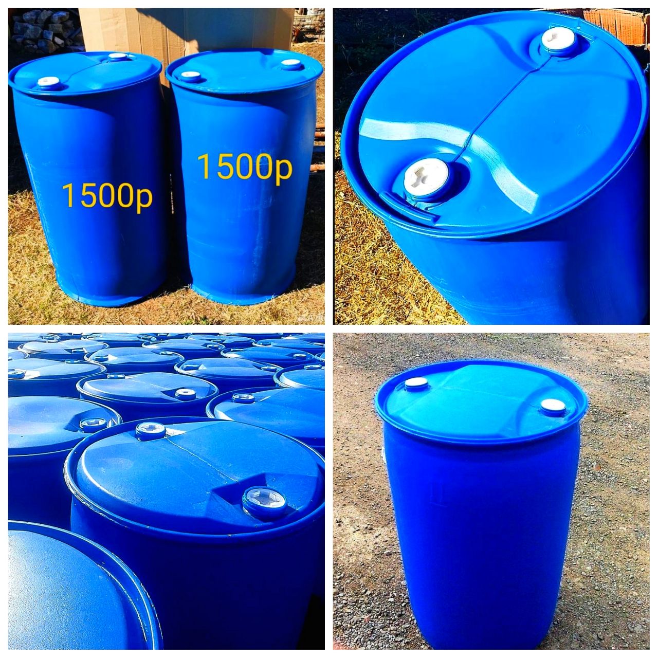 200литровые пластиковые бочки - Для дома и дачи в Набережные Челны