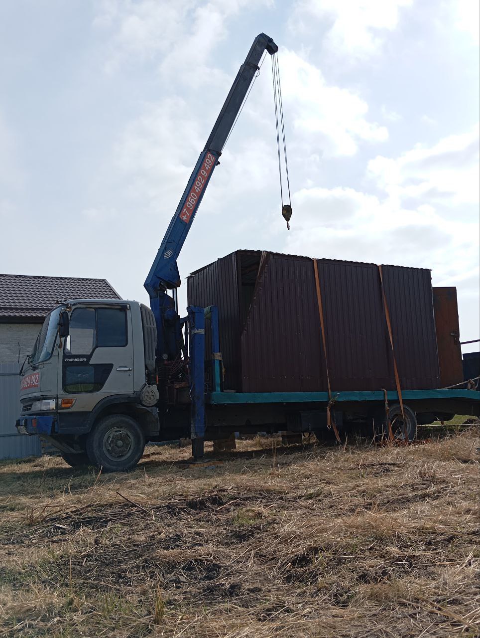 Услуги манипулятора - частное объявление в Краснодар