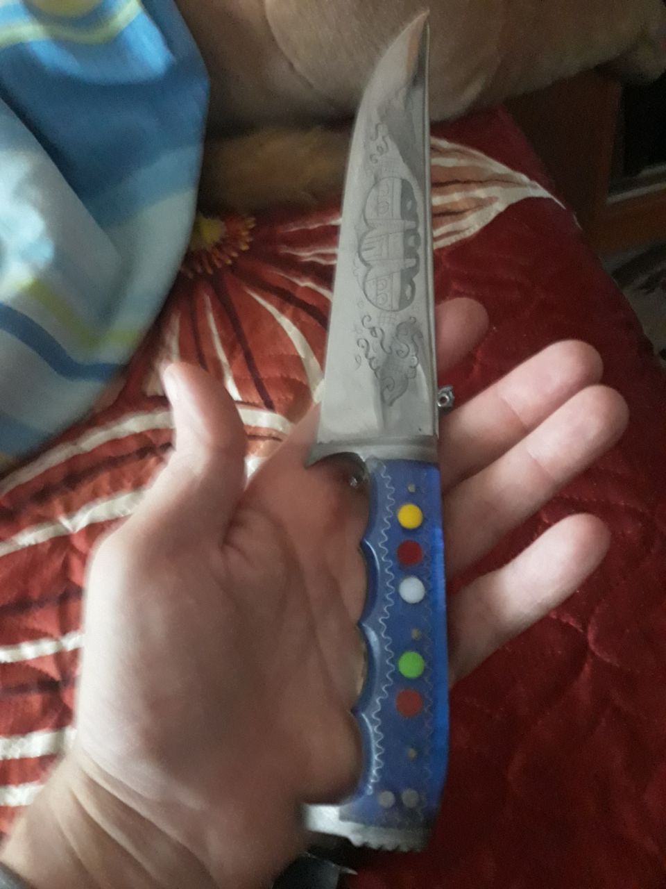 Нож для охоты и рыбалки из дамасской стали - Хобби и отдых в Омск - фото 5