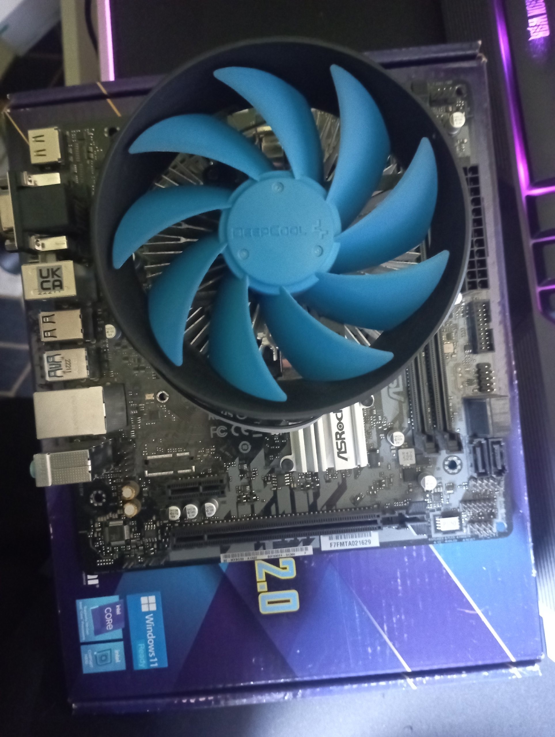 Продам комплект мать + проц - Электроника в Рыбинск