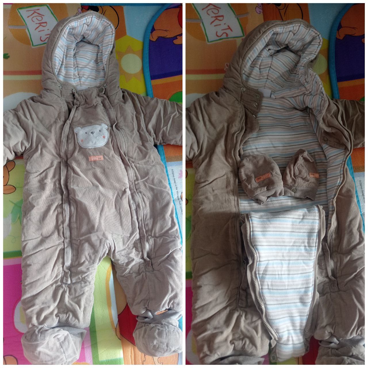 Демисезонный комбинезон велюровый - Товары для детей в ВОРОНЕЖ