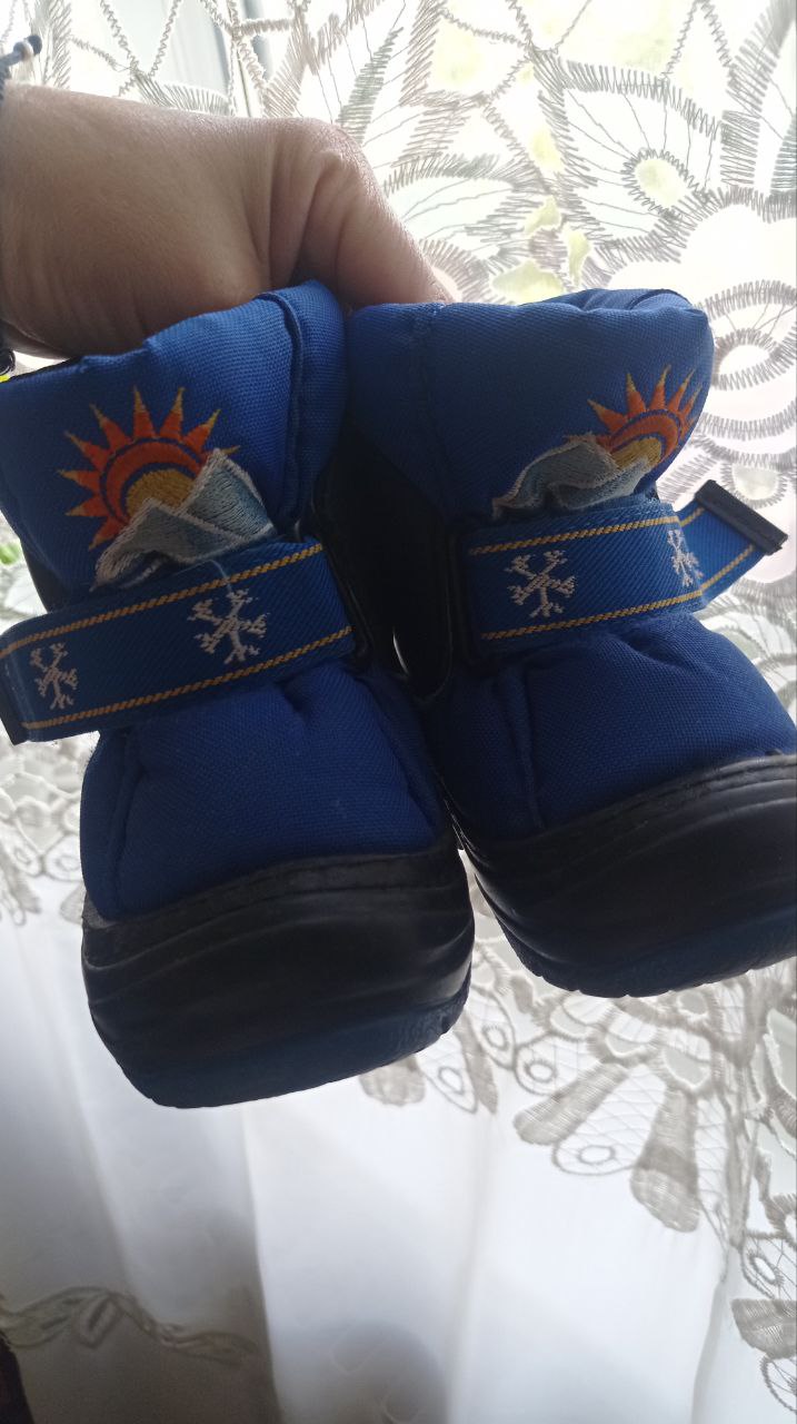 Зимние сапоги размер 20-21 - Одежда в ВОРОНЕЖ