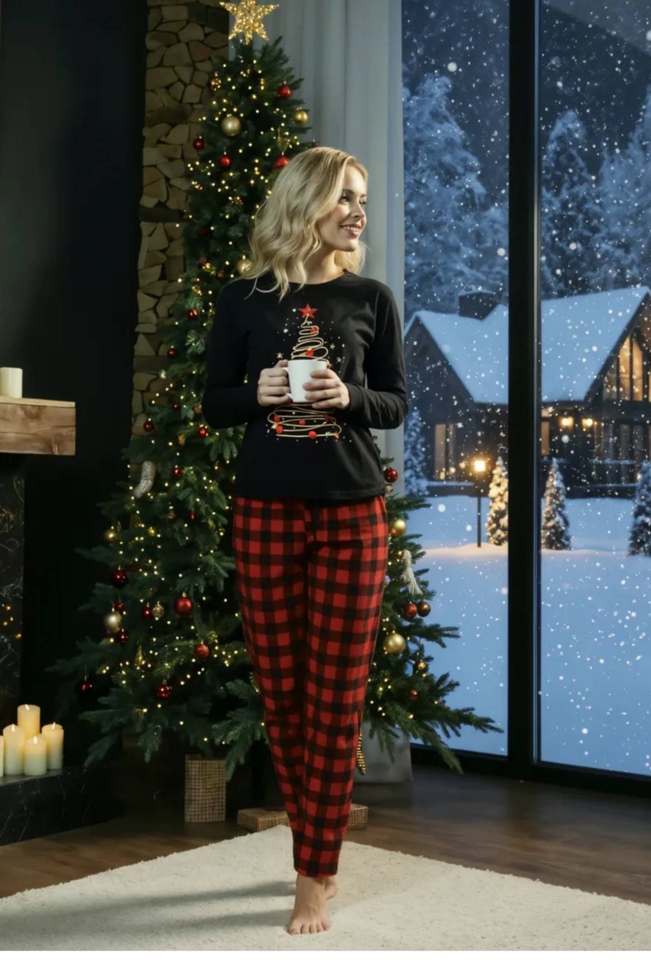 Женская пижама новогодняя - частное объявление в Воронеж