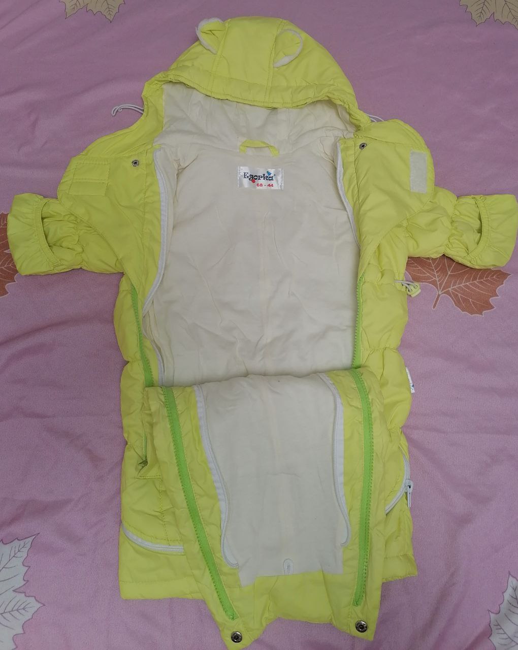 Зимний комбинезон-трансформер 68 размера - Товары для детей в ВОРОНЕЖ - фото 4