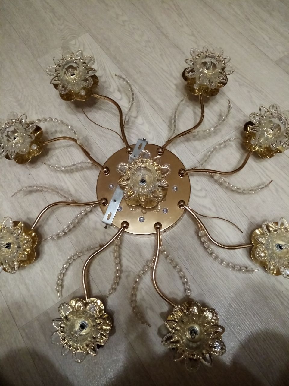 Люстра потолочная с галогеновыми лампочками - Для дома и дачи в Набережные Челны - фото 3