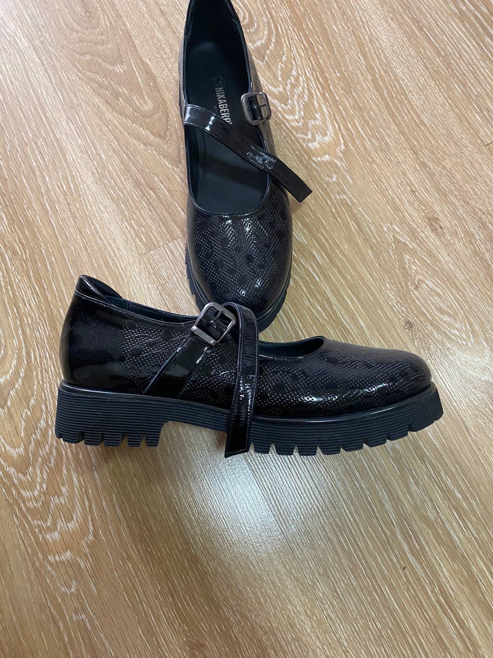 Туфли натуральная лаковая кожа новые 44 размер - частное объявление в Ставрополь
