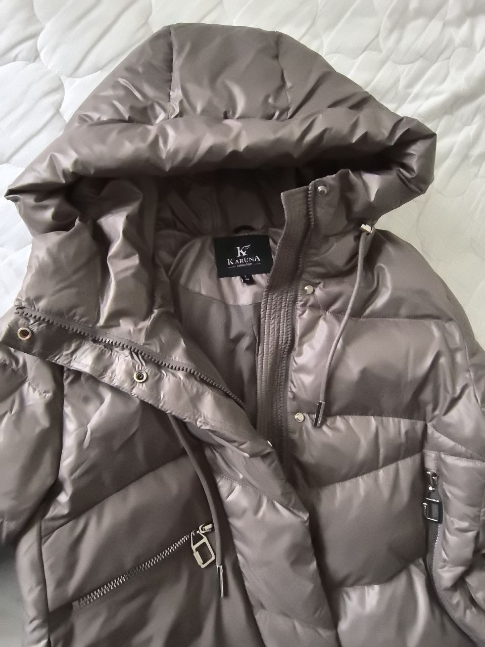 Пуховик женский 46 размер - Одежда в Воронеж