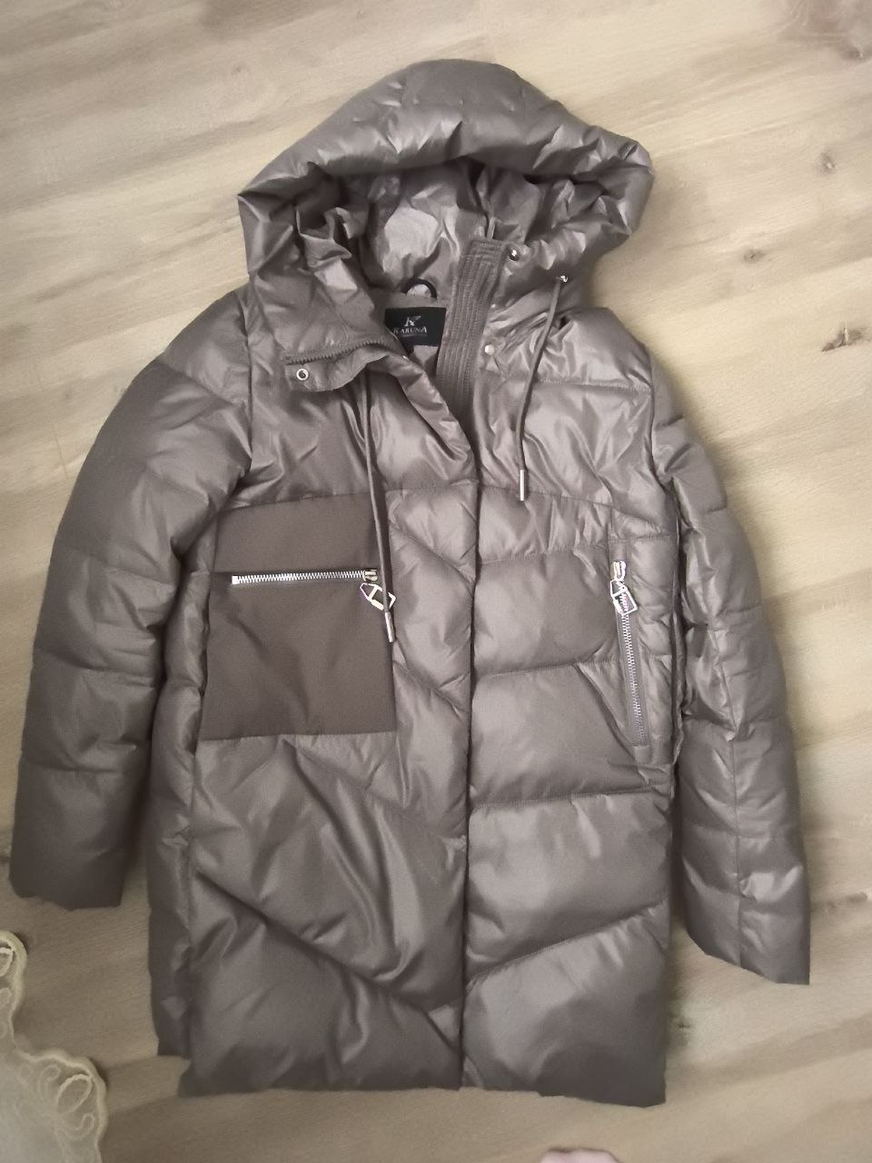 Пуховик женский 46 размер - Одежда в Воронеж - фото 2