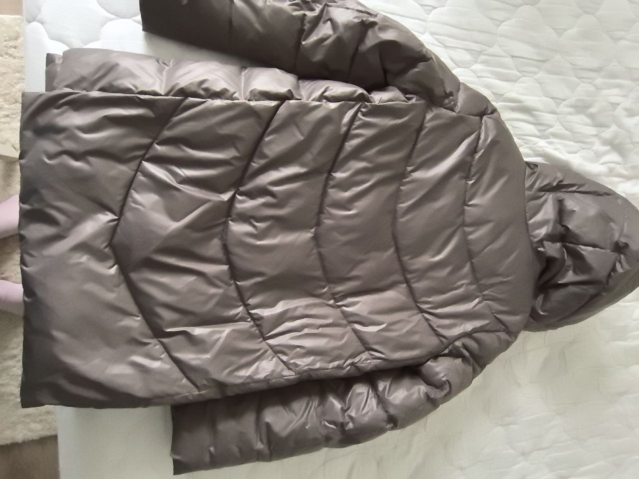 Пуховик женский 46 размер - Одежда в Воронеж - фото 3